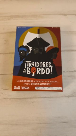 Juego de mesa ¡Traidores a Bordo!