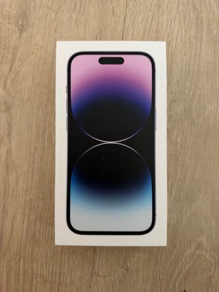 Caja original iPhone 14 Pro