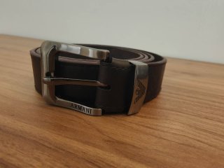 Cintura uomo Armani marrone 130 cm