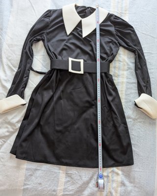Disfraz Miércoles Addams Niña Talla 8-10