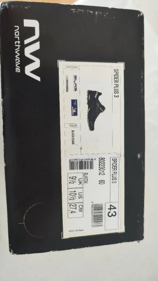 Zapatillas Northwave Spider Plus 3 Talla 43