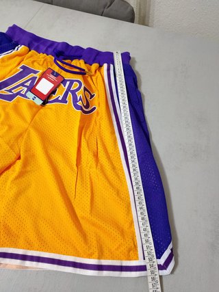 Pantalon baloncesto NBA Angeles Lakers talla 2XL