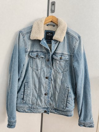 Cazadora Vaquera Hollister Talla M