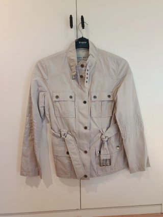 Gabardina Zara Beige Talla M