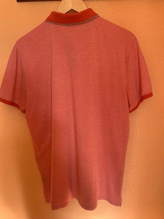 Polo Calvin Klein Hombre Naranja/Rosa Talla xl
