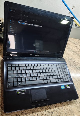 Ordenador Portátil ASUS A52J Negro