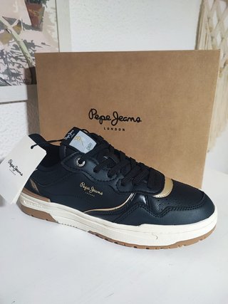 Zapatillas Pepe Jeans Chester Negras Talla 40