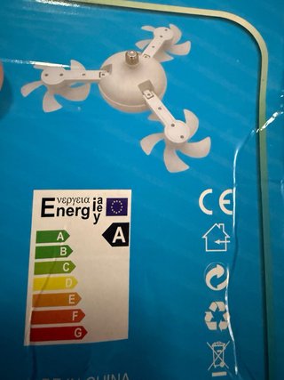 Bombilla LED con Ventilador y Mando