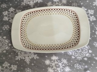 Fuente Oval de Porcelana Schirnding Bavaria