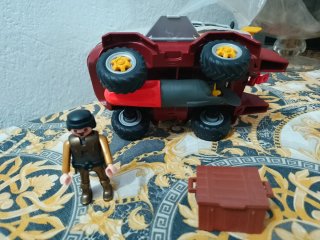 Coche Anfibio Playmobil con Motor
