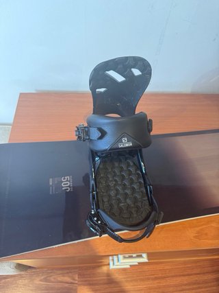 Tabla de Snowboard Dreamscape y fijaciones Salomon