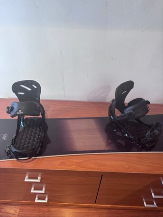Tabla de Snowboard Dreamscape y fijaciones Salomon