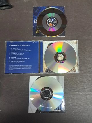 Lote 3 CDs Barry White: Can't Get Enough, Let The