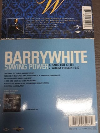 Lote 3 CDs Barry White: Can't Get Enough, Let The