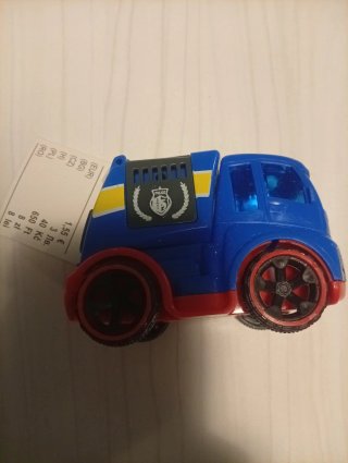 Mini Coche de Policía de Juguete