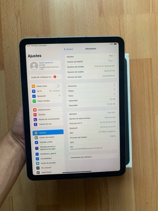 iPad Air 5ª Gen 64gb WiFi + Cellular
