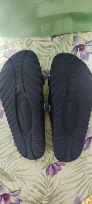 Chanclas Nike Azul y Turquesa