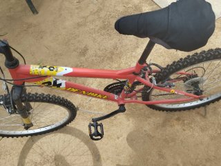 Bicicleta de Montaña Denbike Roja