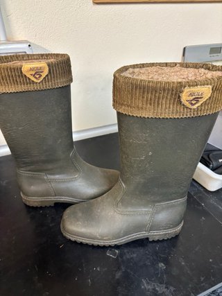Botas de agua Aigle caza verdes