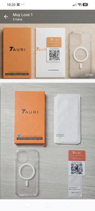Fondine e protezioni per iPhone 17/18 7AURI