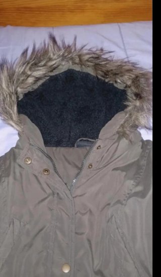 Parka verde musgo Tamanho 42