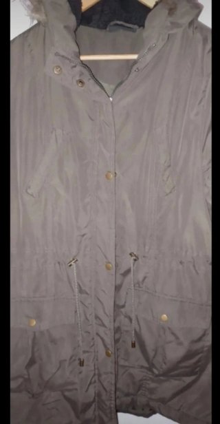 Parka verde musgo Tamanho 42