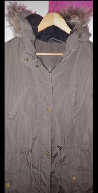 Parka verde musgo Tamanho 42
