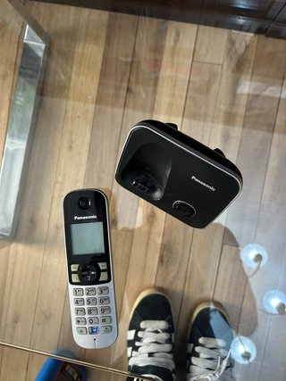 Teléfono fijo Panasonic inalámbrico