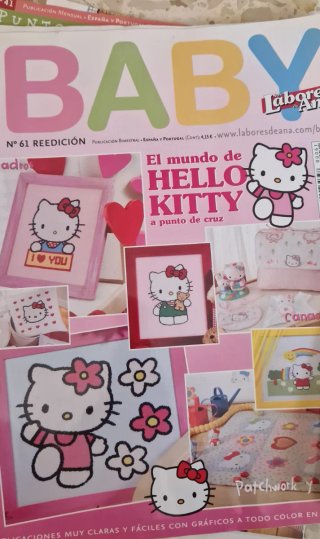Lote revistas punto de cruz.