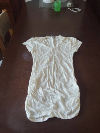 Camiseta manga corta mujer blanca