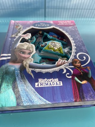 Frozen. Historias animadas: Libro con 10 figuritas