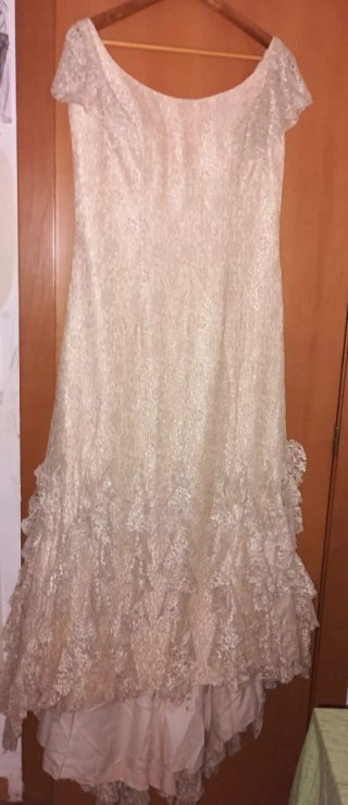 Vestido de novia de encaje