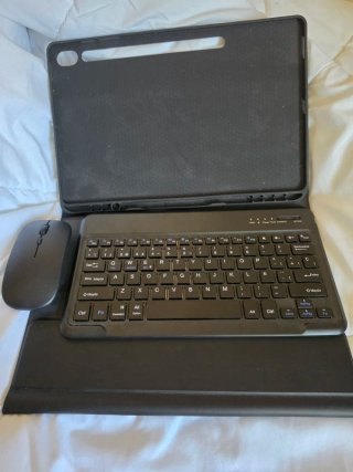 Funda Teclado + Ratón Compatible Tab S10 FE+