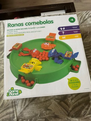 Juego de Mesa Ranas Comebolas