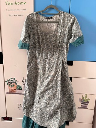 Vestido midi Laga estampado