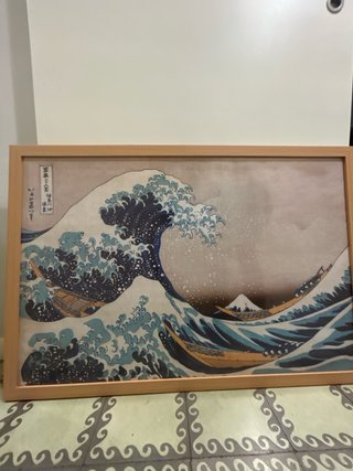 Cuadro La Gran Ola de Kanagawa.