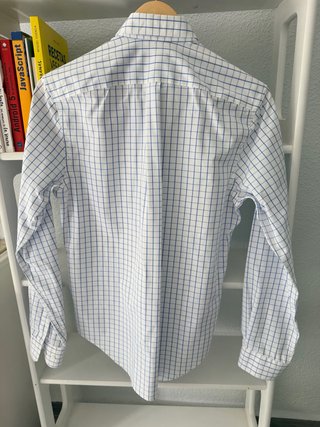Camisa Pedro del Hierro cuadros azul