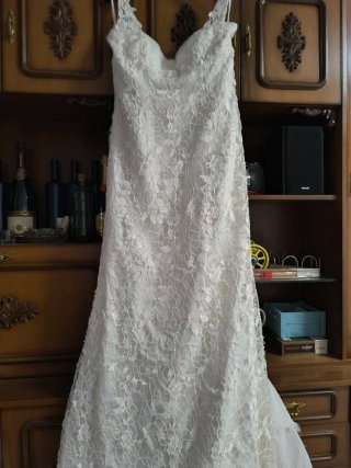 Vestido de novia de encaje