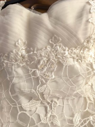 Vestido de novia de encaje