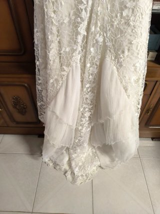 Vestido de novia de encaje