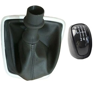 Pomo palanca cambios Renault Laguna 3 6 vel negr