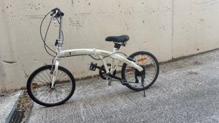Bicicleta Plegable Gotty Blanca
