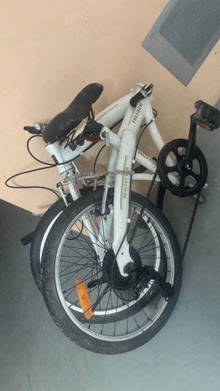 Bicicleta Plegable Gotty Blanca