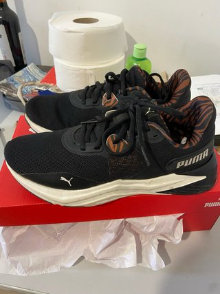 Tênis Puma black-apple spritz 40