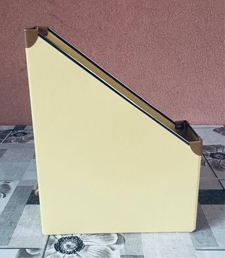 Portariviste raccoglitore Ikea giallo
