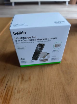 Cargador Belkin UltraCharge Pro 2 en 1