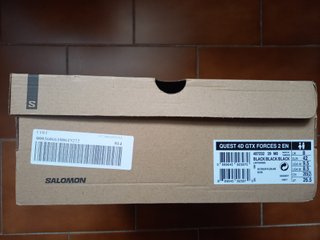 Botas Tácticas Salomon Quest 4D GTX Talla 42