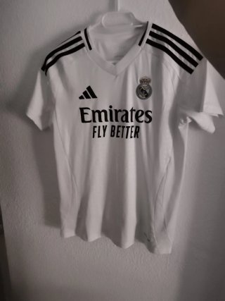 Camiseta Real Madrid Adidas Talla S Mujer