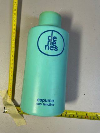 Bote de espuma Denes con lanolina vintage