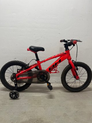 Bicicleta BH niño naranja y negro